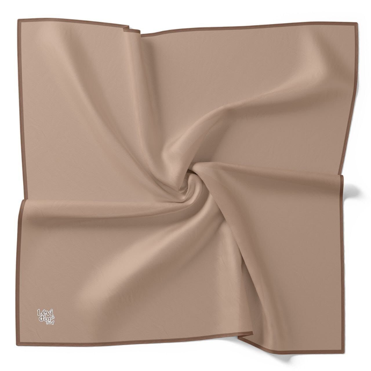 17768 LEVİDOR TREND TWİLL EŞARP #08-25# STD - CAMEL