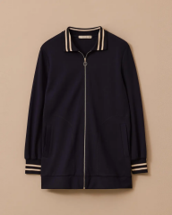 10002521114001 ÖNDEN FERMUARLI KOL UCU LASTİKLİ OYŞO CEKET