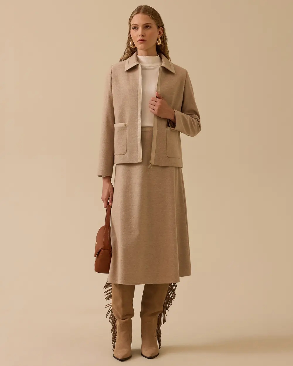 10002521610010 BEL KISMI DERİ DETAYLI A KESİM ETEK