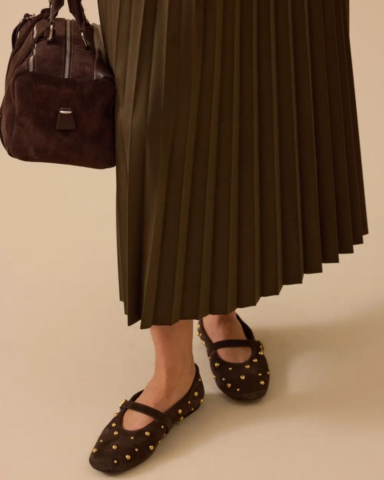 10002521611001 BELİ LASTİKLİ PİLİSELİ SÜET ETEK