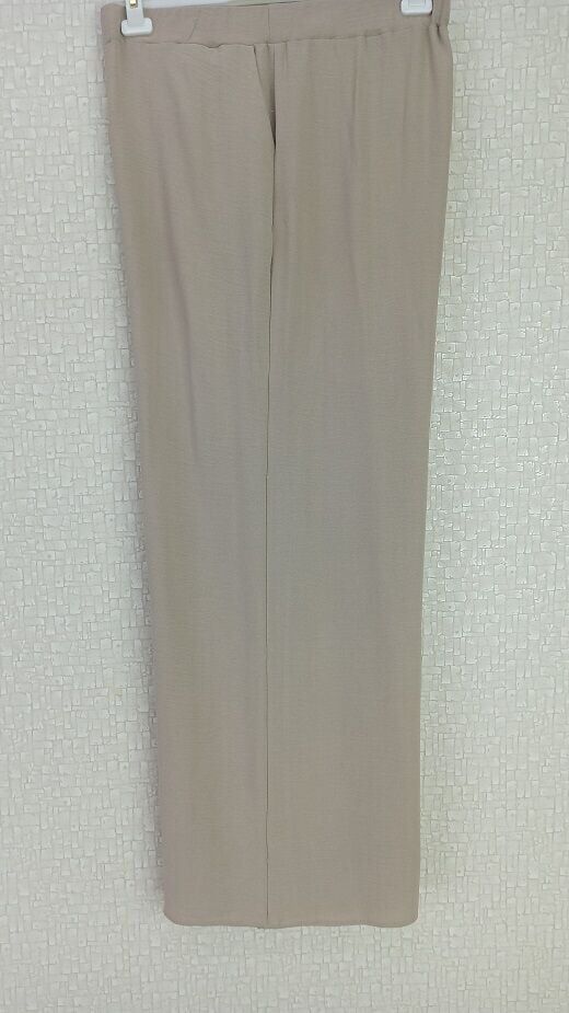 BELİ LASTİKLİ BOL PAÇA BÜYÜK BEDEN PANTOLON LVSS2241020 QYS PANTOLON #23-01# 52 - bej