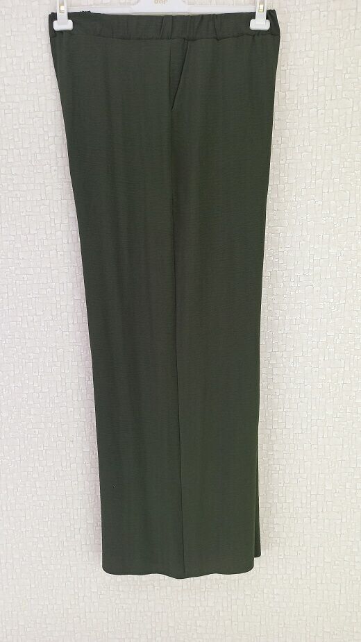 BELİ LASTİKLİ BOL PAÇA BÜYÜK BEDEN PANTOLON LVSS2241020 QYS PANTOLON #23-01# 52 - bej
