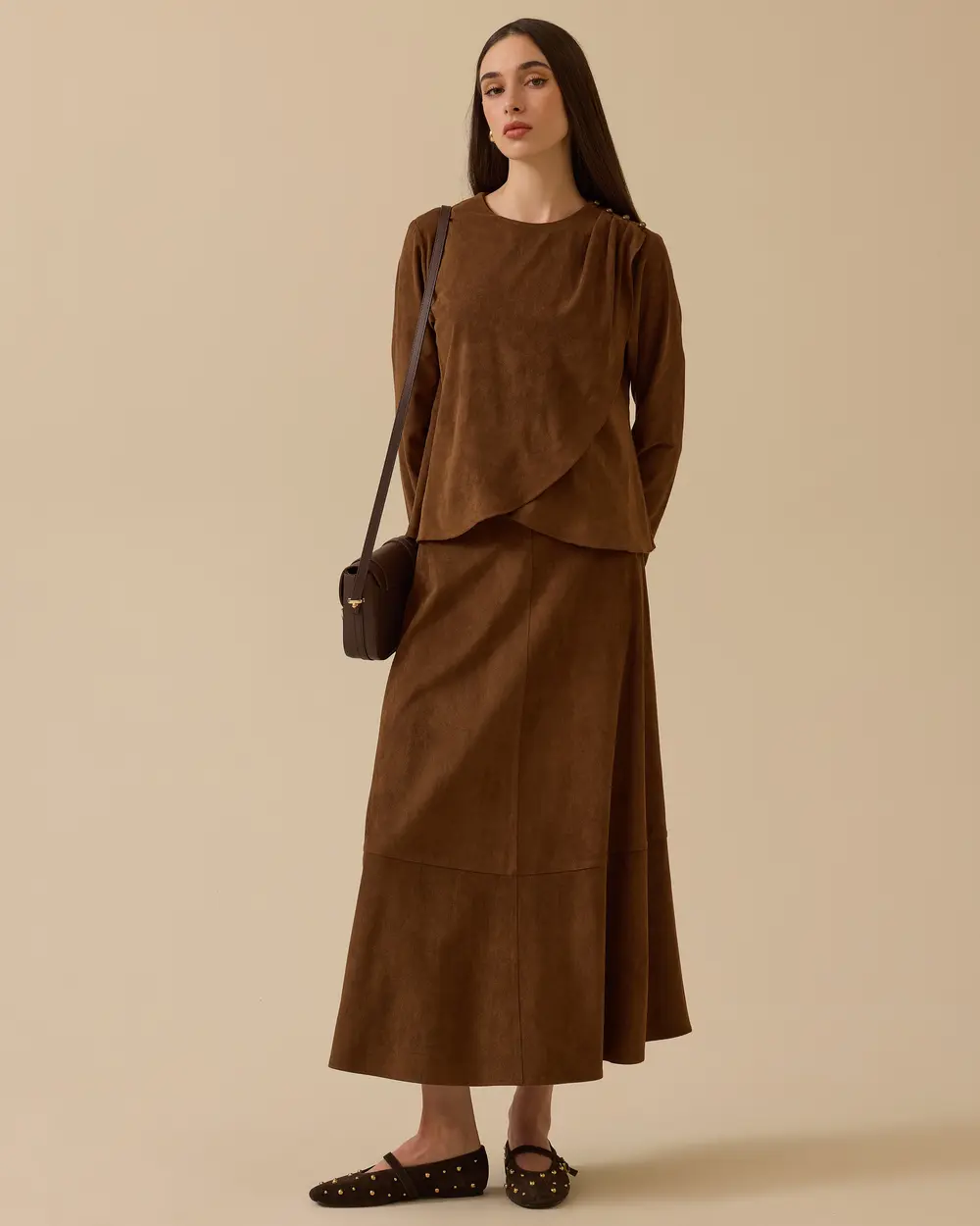 10002521611008 BELİ FERMUARLI A KESİM SÜET ETEK