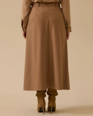 10002521614002 BELİ KEMERLİ CEPLİ KALEM KIŞLIK KALIN ETEK