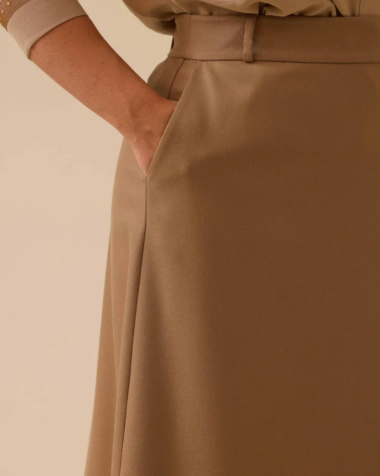 10002521614002 BELİ KEMERLİ CEPLİ KALEM KIŞLIK KALIN ETEK