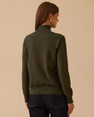 10002521710001 KOL UCU VE ETEK UCU LASTİKLİ TAM BALIKÇI TRİKO BLUZ