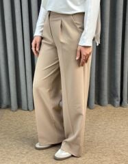 SZ-5578 PALAZZO GENİŞ PAÇA PANTOLON #12-25#