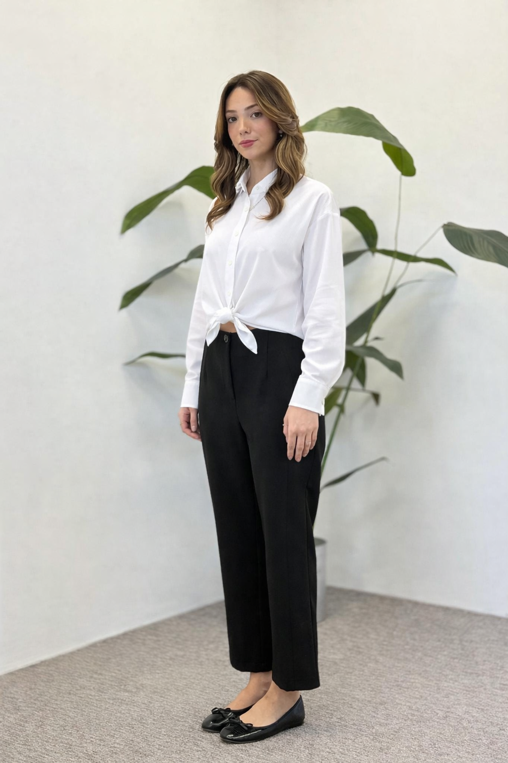 SZ-5603 MİLANO BORU PAÇA PANTOLON #12-25#