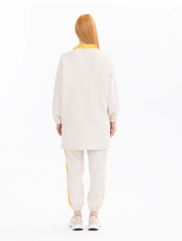 1002 AKSESUASRLI SWEATSHİRT 11242101501002 QYS AKSESUARLI SWEATSHİR #24-07#