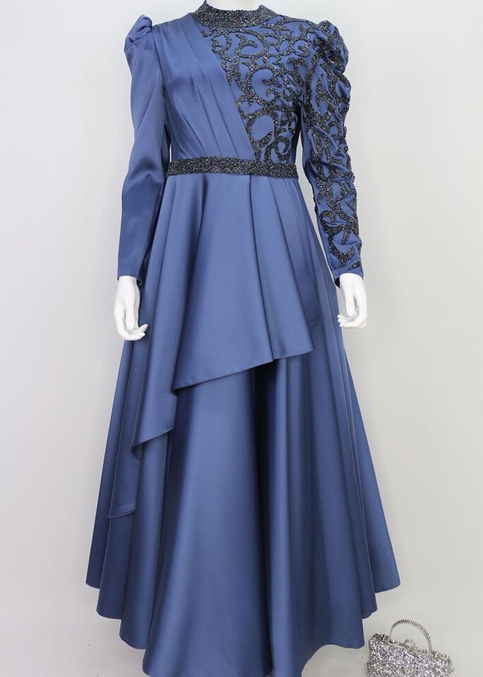 QKS ABİYE ELBİSE 9200 #22-02#