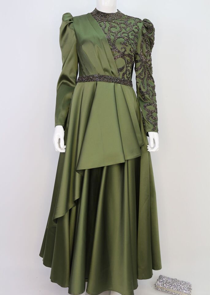 QKS ABİYE ELBİSE 9200 #22-02#