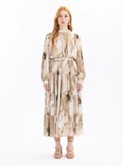 1014GÜNLÜK ELBİSE 11242104001014 QYS ELBİSE #24-033