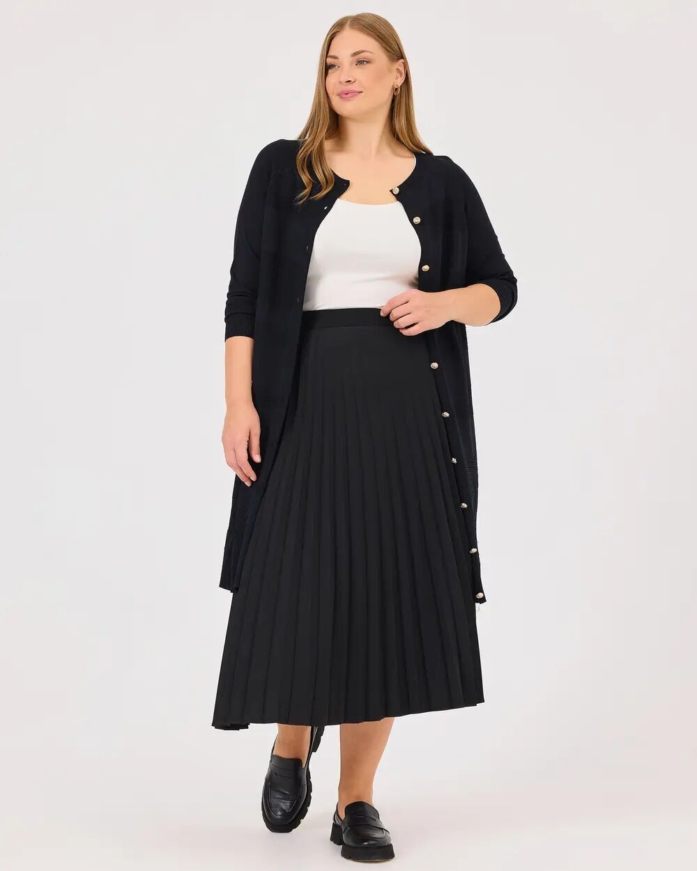 4001 BELİ LASTİKLİ PİLİSELİ ETEK QKS