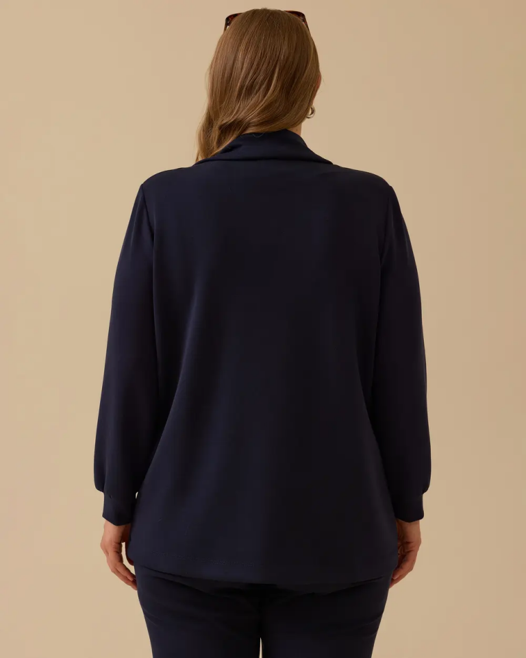 10002521114011 ÖNÜ FERMUARLI YAN KISIMLARI TRİKO DETAYLI OYŞO KUMAŞ SPOR CEKET