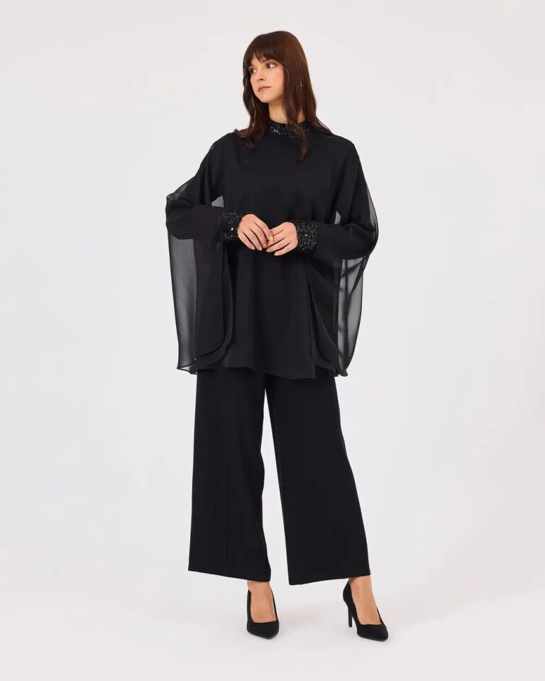 1032 YANDAN FERMUARLI GÜNLÜK PANTOLON QKS