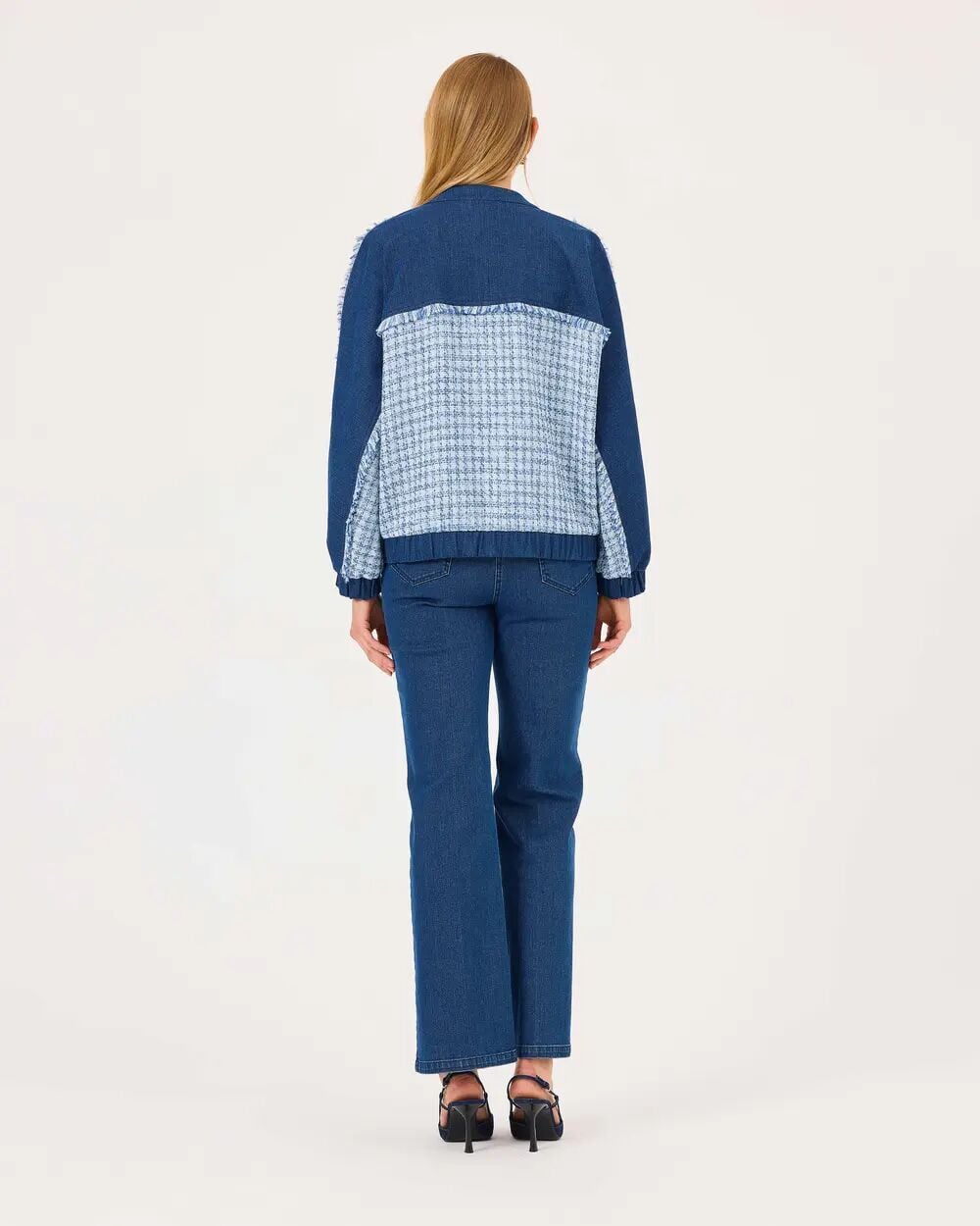 10001 ÖNDEN DÜĞMELİ CEPLİ JEAN PANTOLON QKS