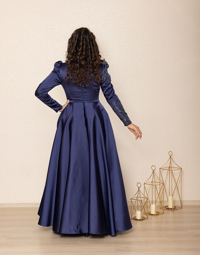 QKS ABİYE ELBİSE 9220 #22-03#