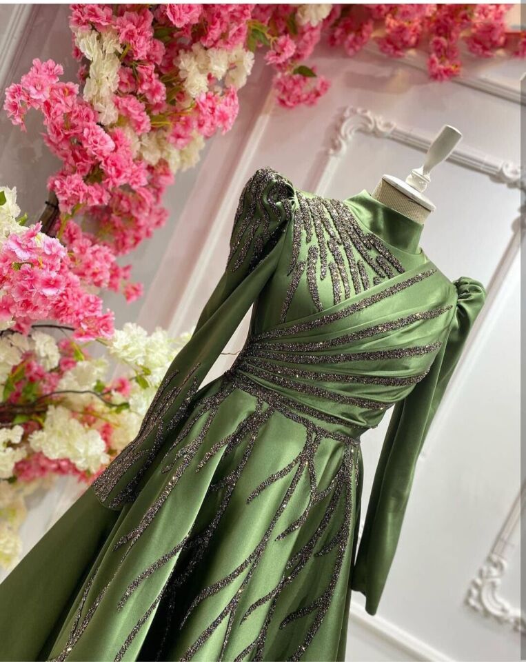 QKS ABİYE ELBİSE 9220 #22-03#