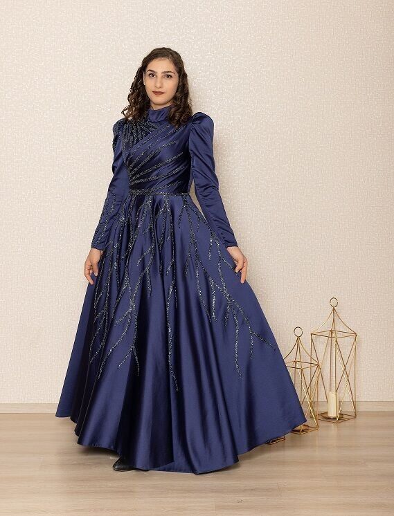 QKS ABİYE ELBİSE 9220 #22-03#