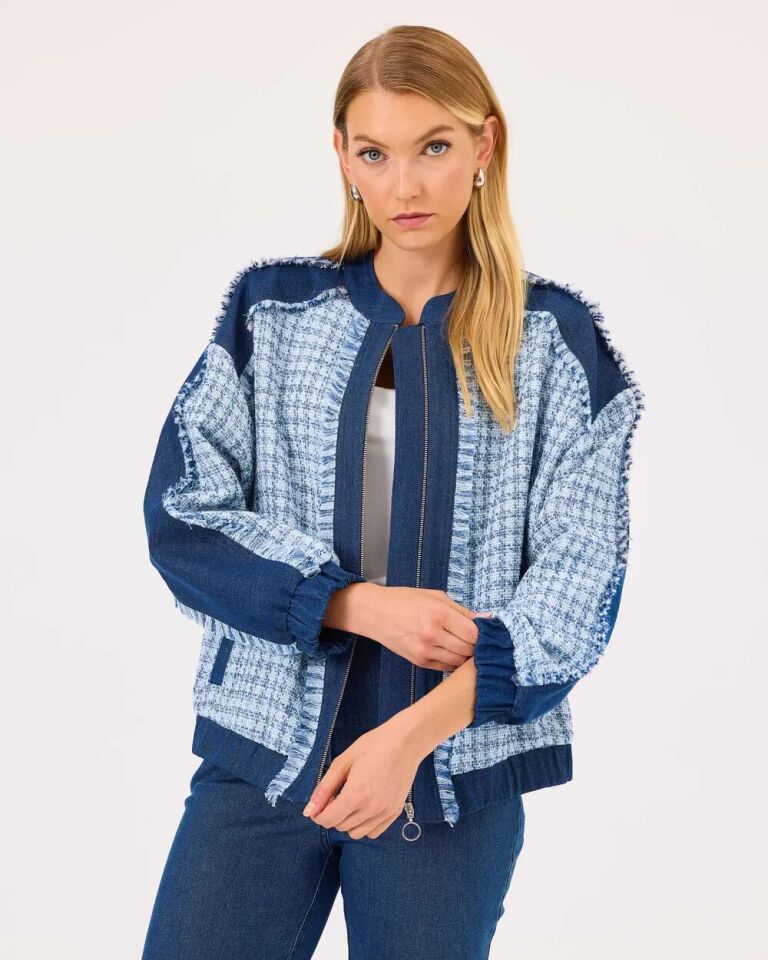 10011 ÖNDEN FERMUARLI TÜVİT GÜNLÜK CEKET QKS