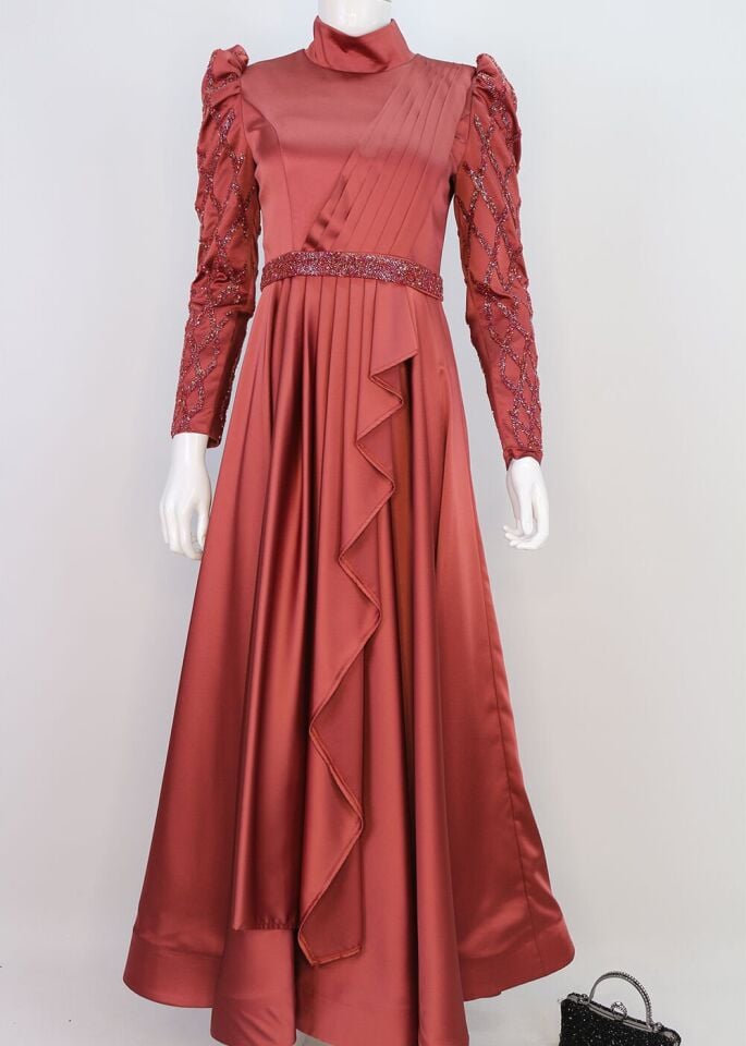 QKS ABİYE ELBİSE 9280 #22-04#