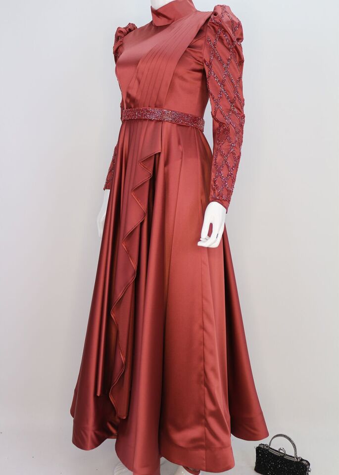 QKS ABİYE ELBİSE 9280 #22-04#