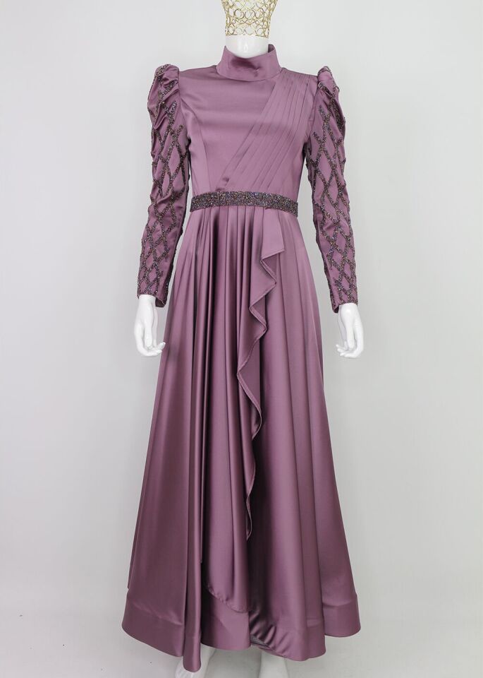 QKS ABİYE ELBİSE 9280 #22-04#