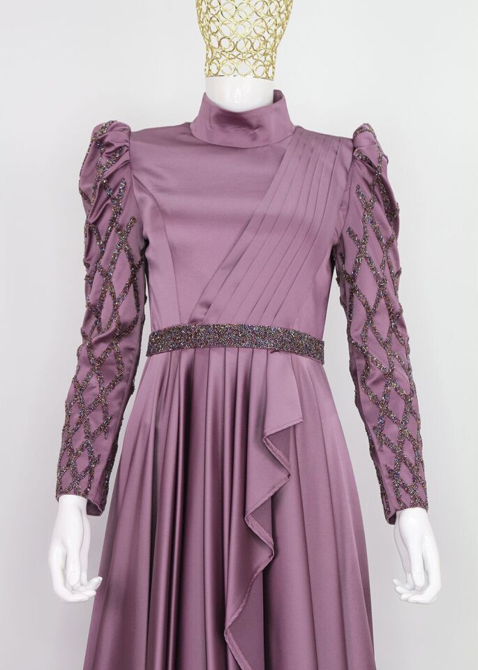 QKS ABİYE ELBİSE 9280 #22-04#