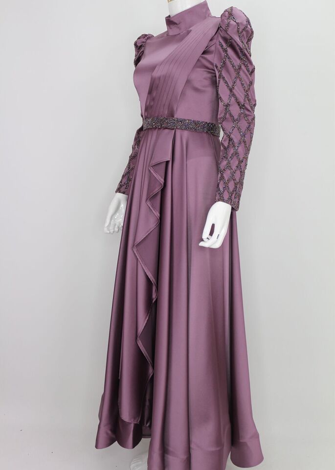 QKS ABİYE ELBİSE 9280 #22-04#