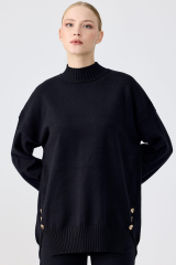 22003 YANLARI DÜĞMELİ TRİKO İKİLİ TAKIM