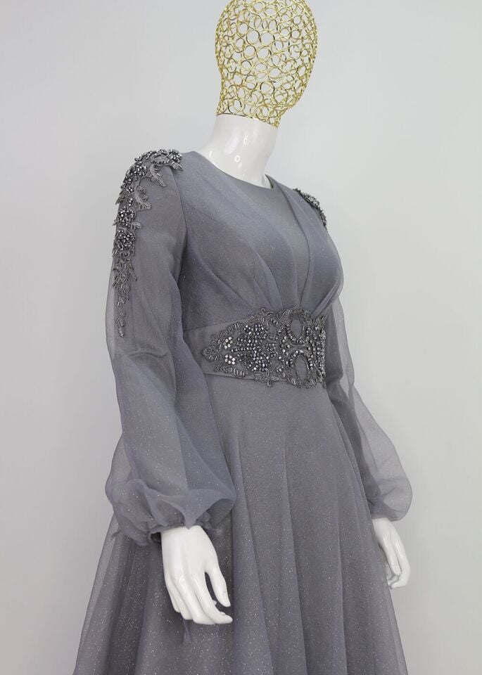 QKS ABİYE ELBİSE 9320 #22-04#