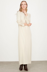 21597 YARIM BALIKÇI TRİKO ELBİSE