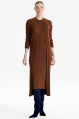 21598 HIRKA KOMBİNLİ TRİKO ELBİSE