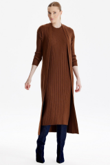 21598 HIRKA KOMBİNLİ TRİKO ELBİSE