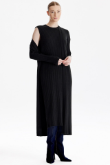 21598 HIRKA KOMBİNLİ TRİKO ELBİSE