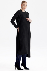 21598 HIRKA KOMBİNLİ TRİKO ELBİSE