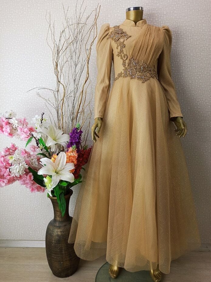 QKS ABİYE ELBİSE 9330 #22-05#