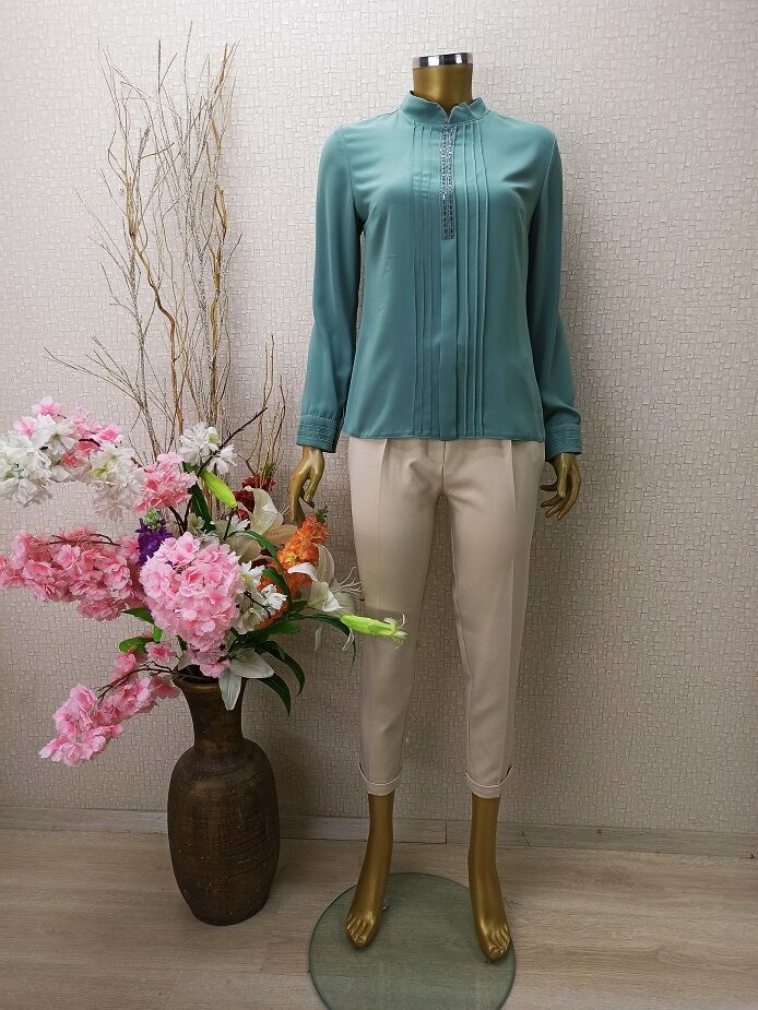 QYS 1044 BSN TAŞLI GÖMLEK #22-05#