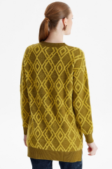 21614 DESENLİ SIFIR YAKA TRİKO TUNİK