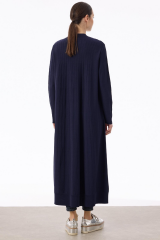 21842 NERVÜR DETAYLI MAX BOY TRİKO RAYON HIRKA