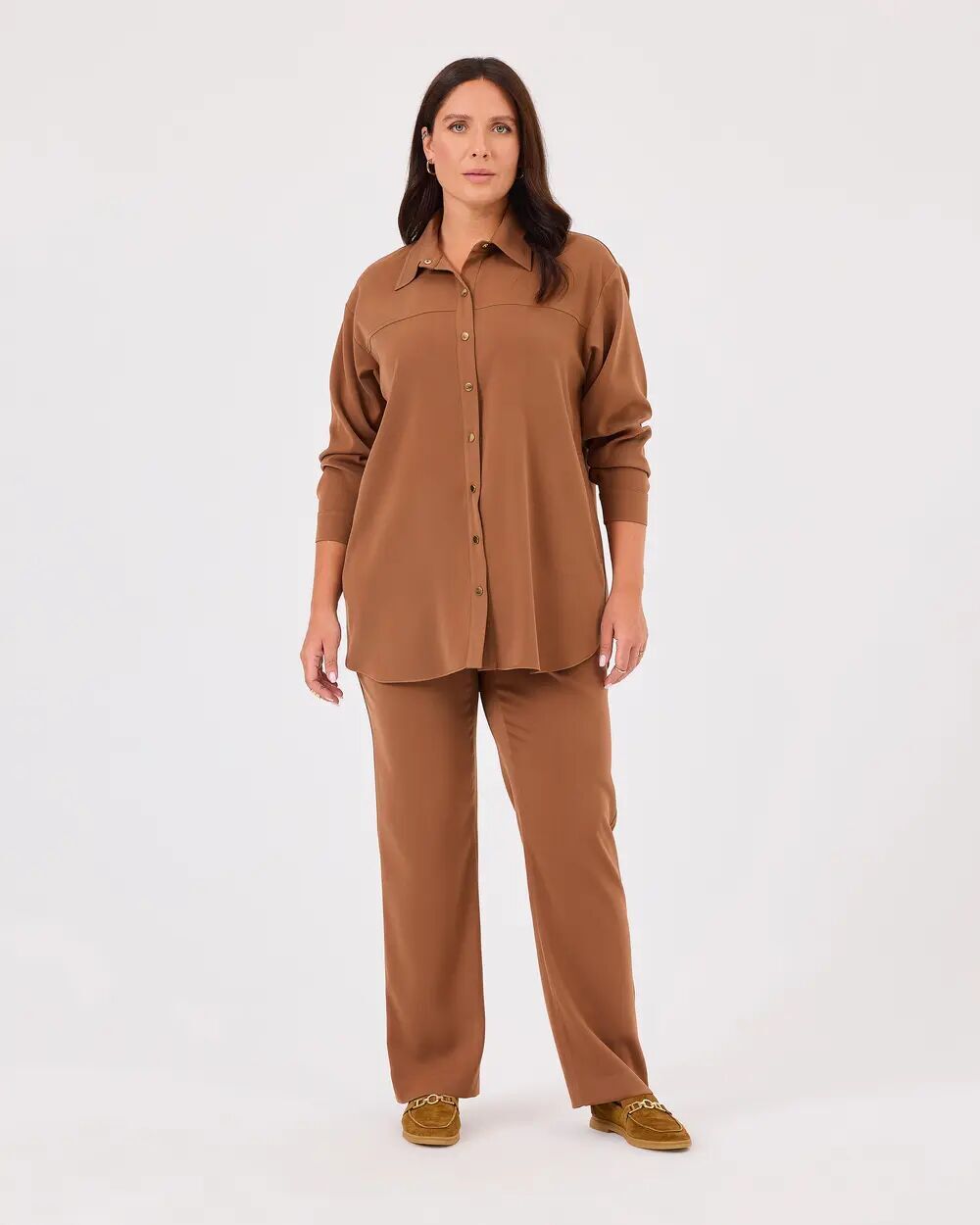 4029 ÖNDEN ÇIT ÇIT KAPAMALI GÜNLÜK GÖMLEK QKS