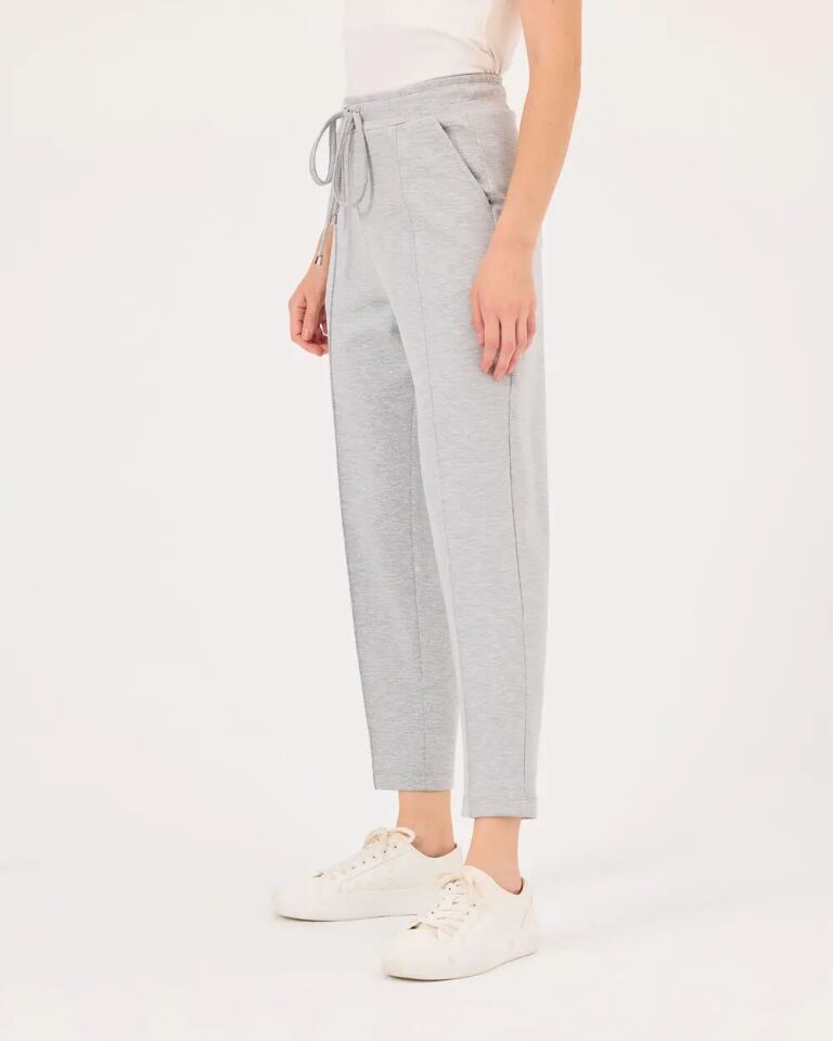 10004 BELİ BAĞLAMALI VE LASTİKLİ CEPLİ GÜNLÜK PANTOLON QKS