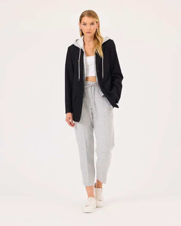 10004 BELİ BAĞLAMALI VE LASTİKLİ CEPLİ GÜNLÜK PANTOLON QKS