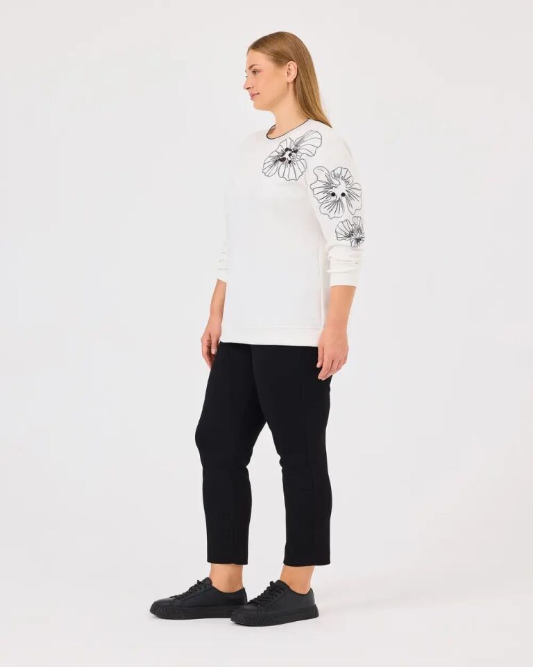 4002 BELİ BAĞLAMALI VE LASTİKLİ CEPLİ EŞOFMAN ALTI QKS