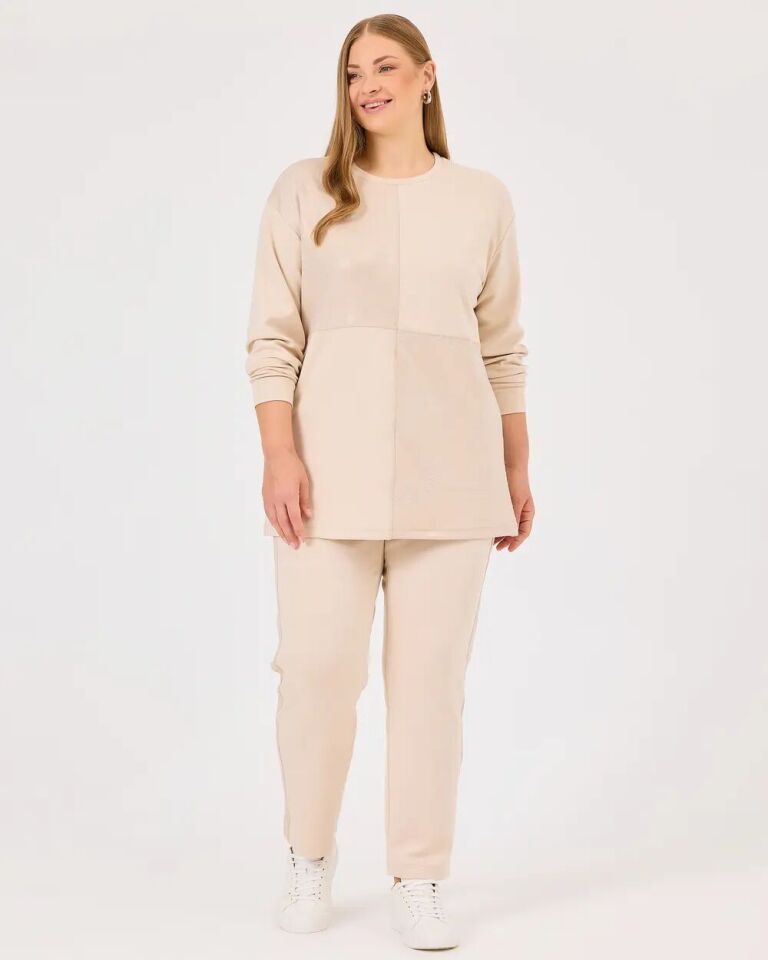 4015 BELİ BAĞLAMALI VE LASTİKLİ CEPLİ EŞOFMAN ALTI QKS