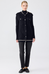 22019 CEP DETAYLI TRİKO YELEK