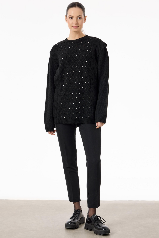 21636 TAŞ İŞLEMELİ YÜRÜTMELİ TUNİK