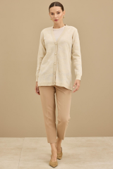 21853 SİMLİ ÖNDEN DÜĞMELİ HIRKA