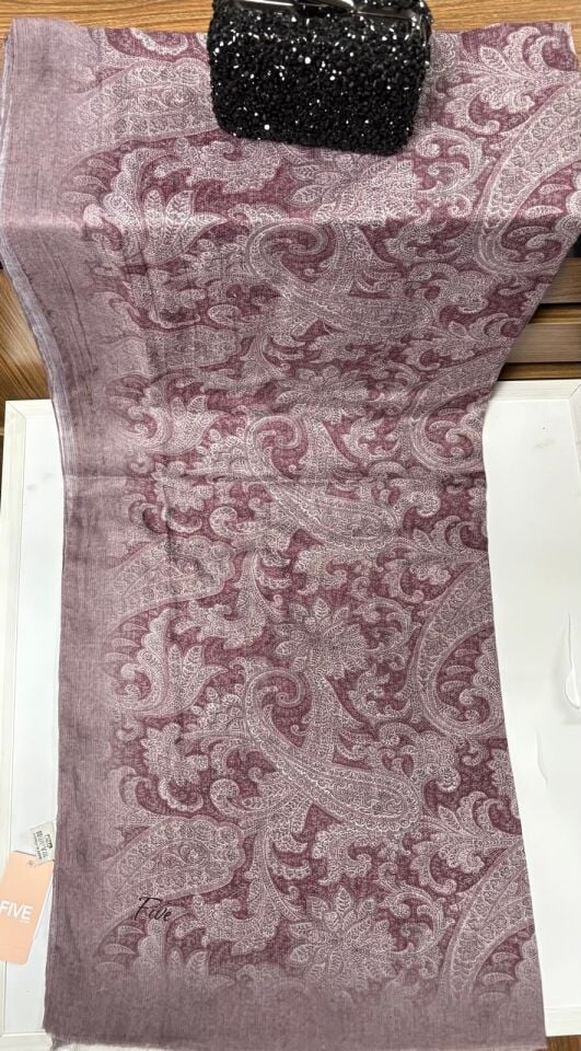 11033 FİVE DİJİTAL MODAL İPEK ŞAL #07-25#