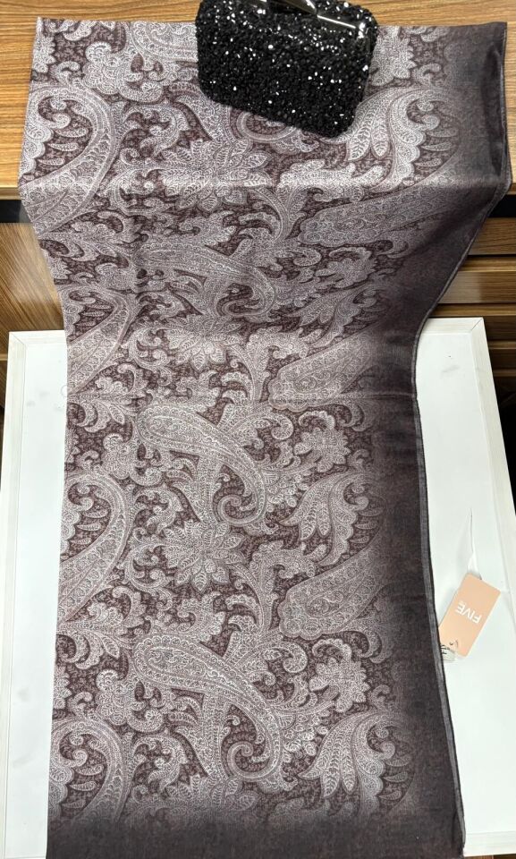 11033 FİVE DİJİTAL MODAL İPEK ŞAL #07-25#